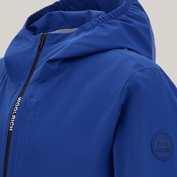 Woolrich Pacific Two Layers Jas Blauw