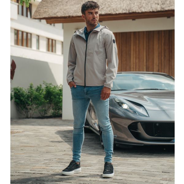 woolrich pacific two layers jas grijs