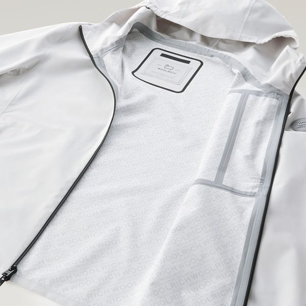 woolrich pacific two layers jas licht grijs