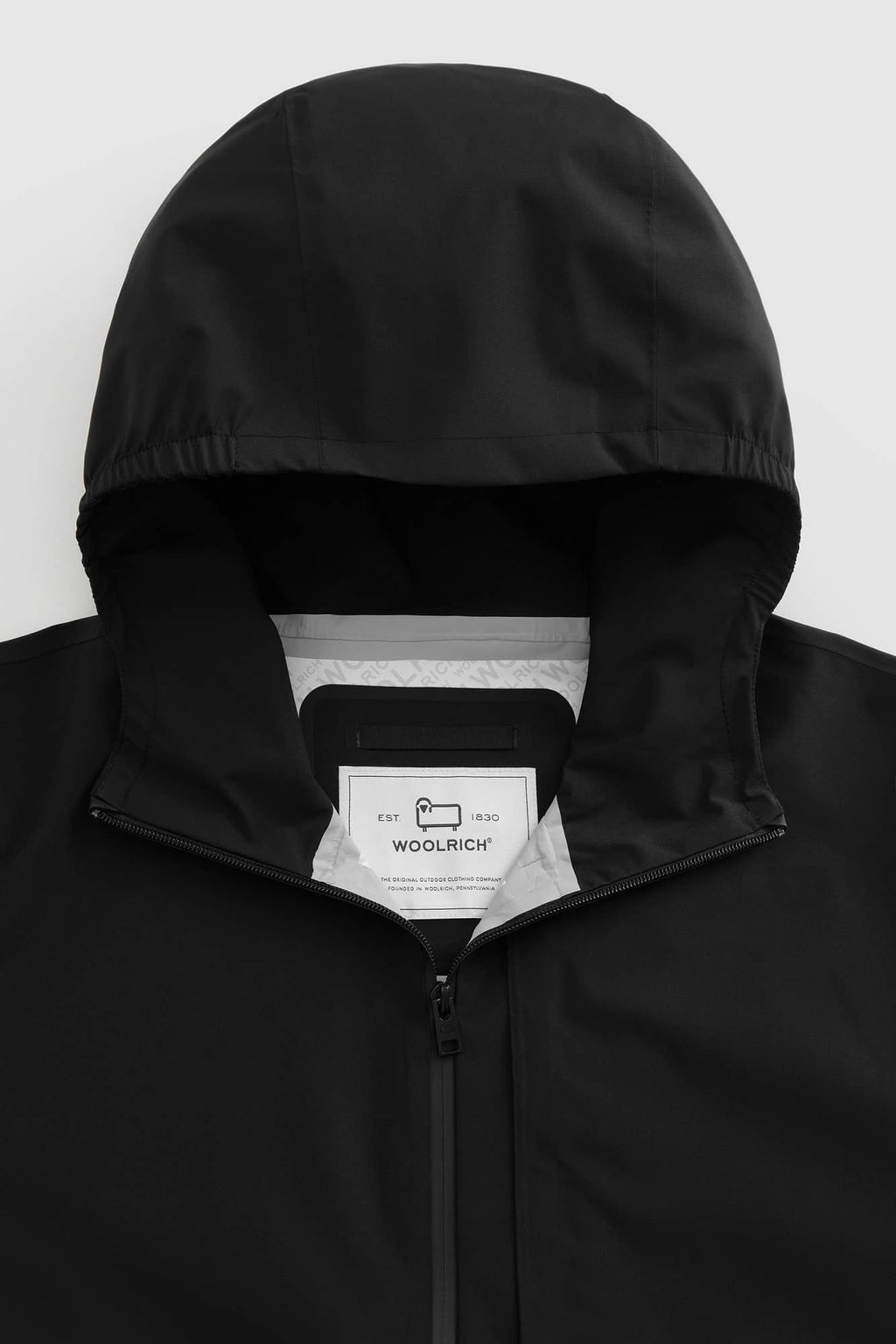 Woolrich Pacific Two Layers Jas Zwart