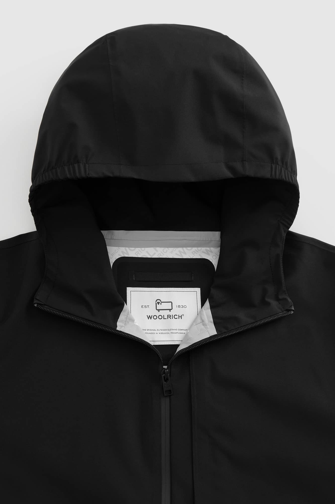 Woolrich Pacific Two Layers Jas Zwart