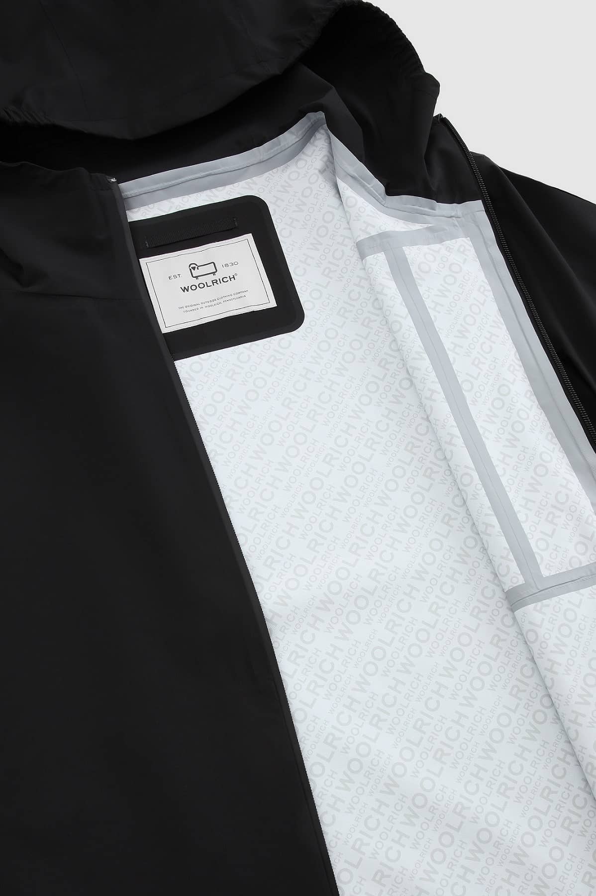 Woolrich Pacific Two Layers Jas Zwart