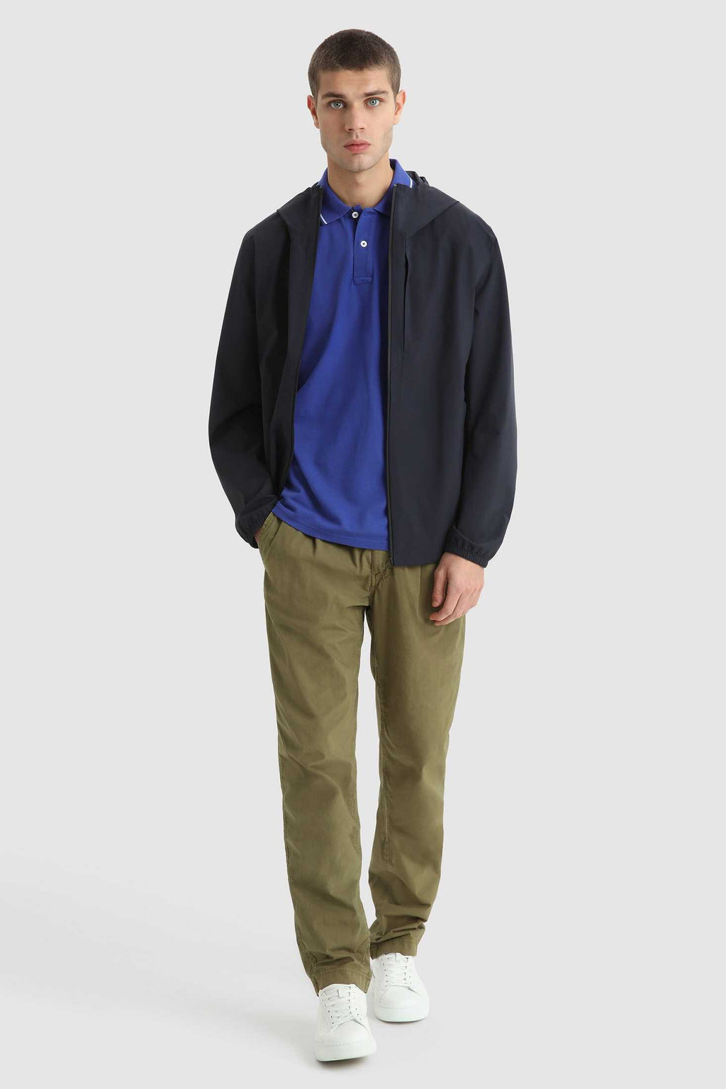 Woolrich Pacific Two Layers Jas Navy