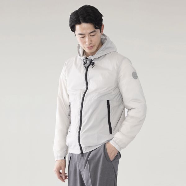 Woolrich Pack It Jack Grijs