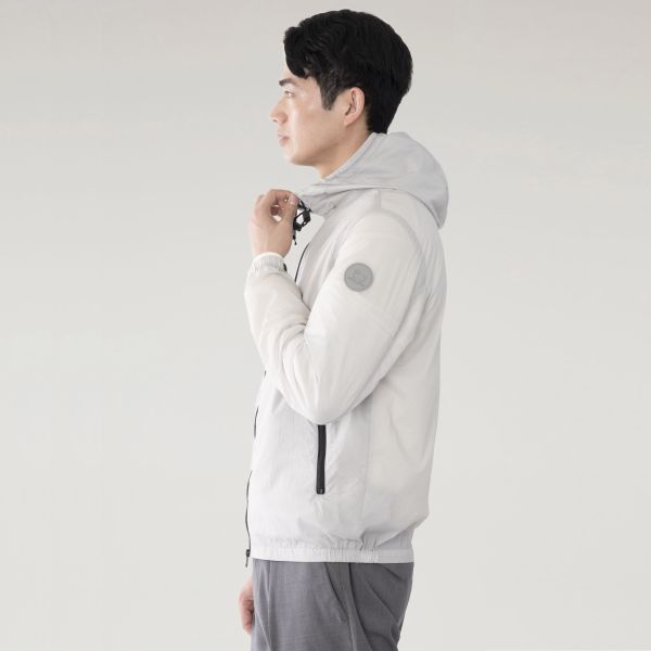 Woolrich Pack It Jack Grijs
