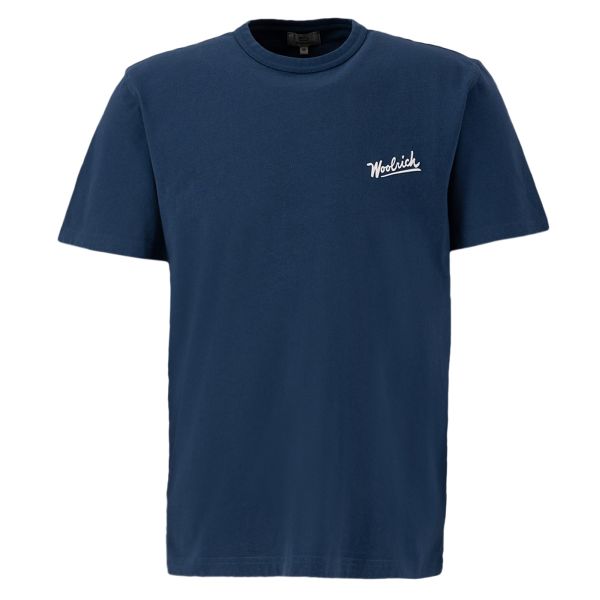 Woolrich Photographic T-shirt Blauw