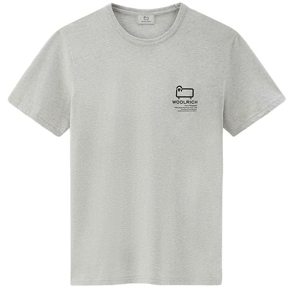 woolrich photographic t-shirt grijs