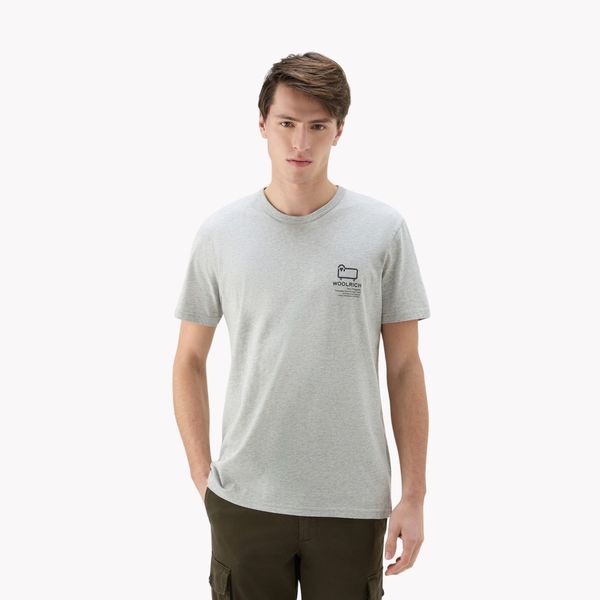woolrich photographic t-shirt grijs