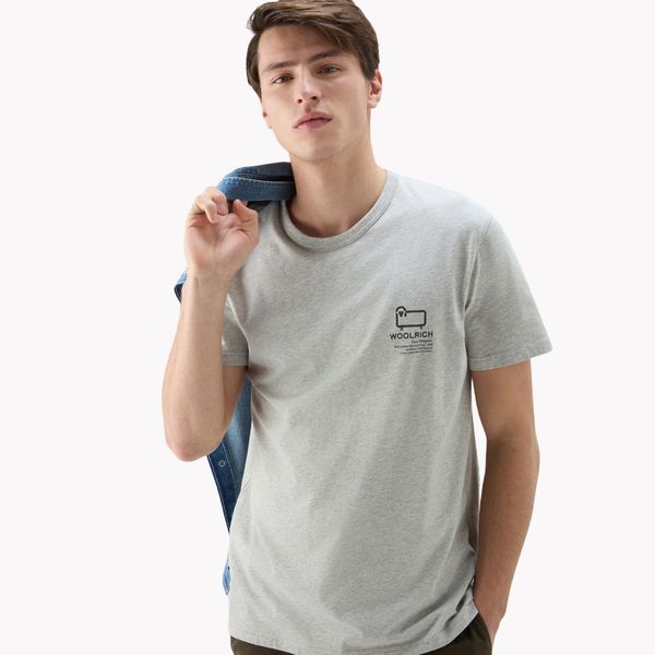 woolrich photographic t-shirt grijs