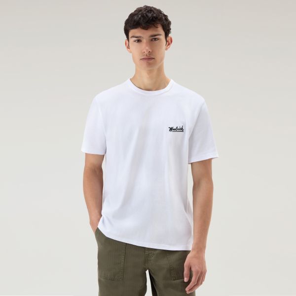 Woolrich Photographic T-shirt Wit
