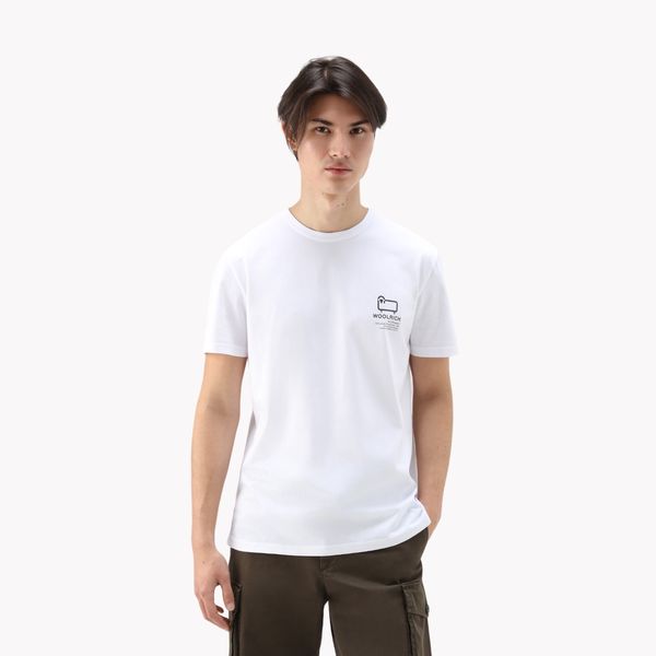 woolrich photographic t-shirt wit