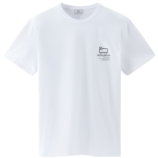 woolrich photographic t-shirt wit