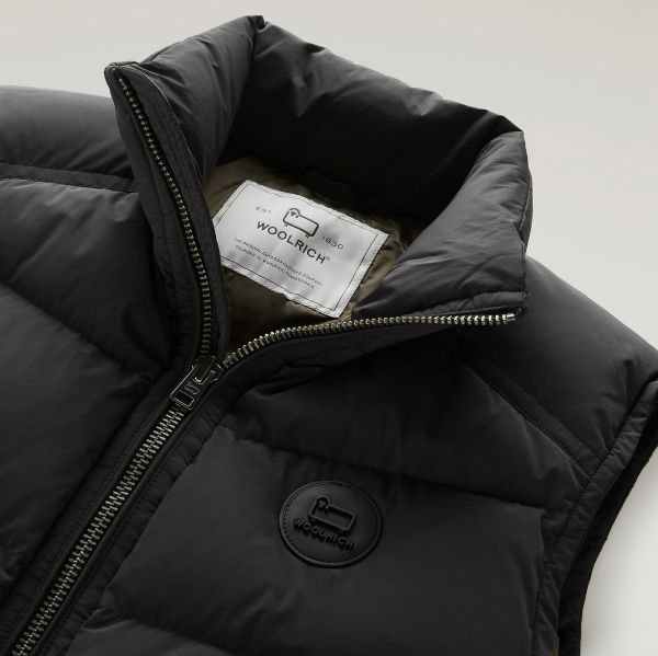Woolrich Premium Down Bodywarmer Zwart