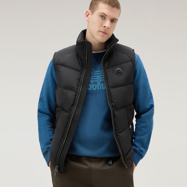 Woolrich Premium Down Bodywarmer Zwart