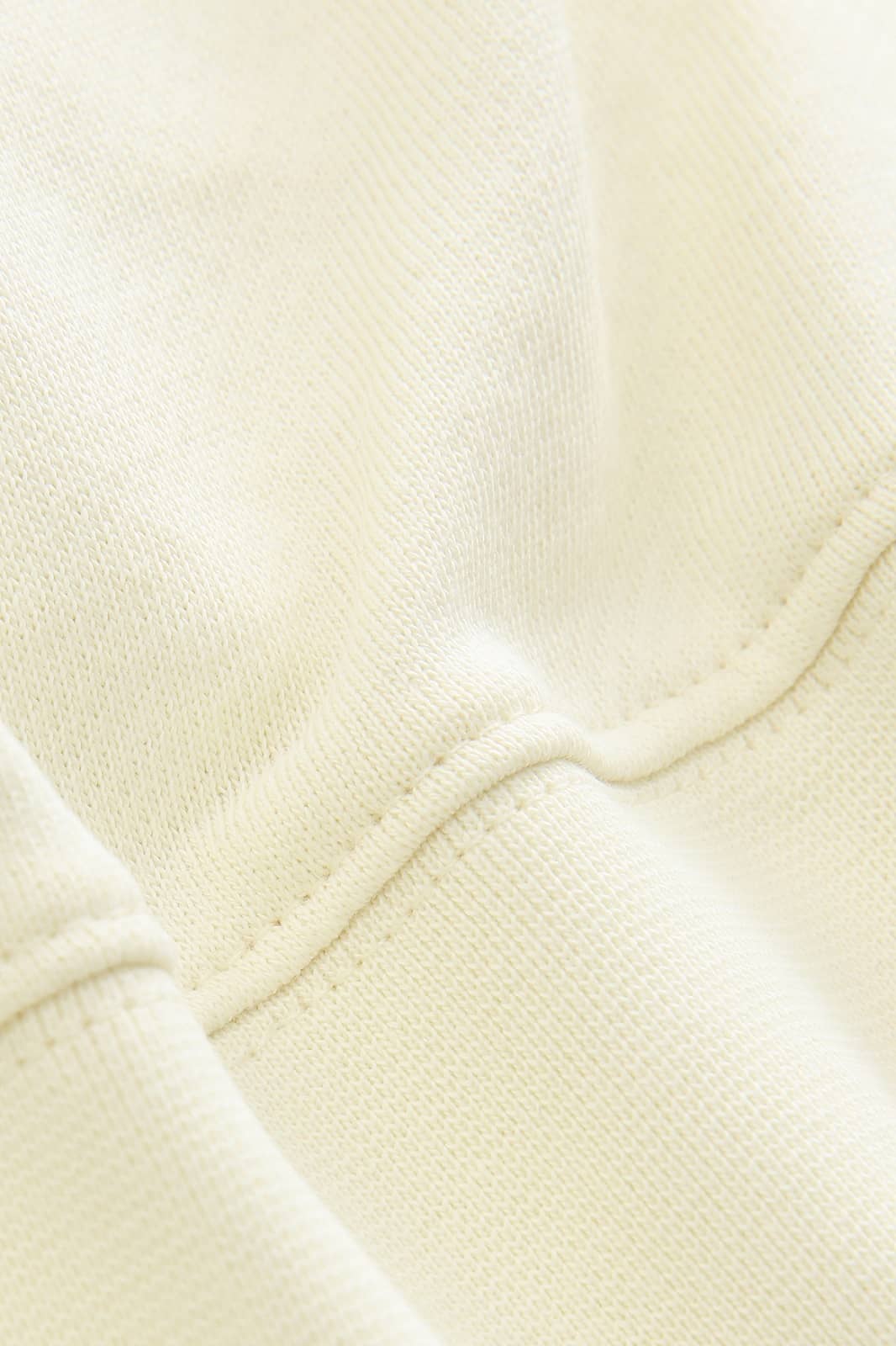 Woolrich Printed Duck Hoodie Off White