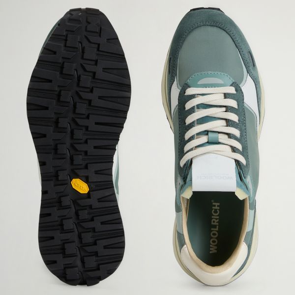 Woolrich Retro Sneaker Groen