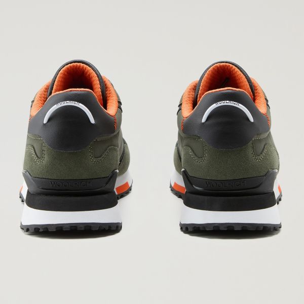 Woolrich Retro Sneaker Donker Groen