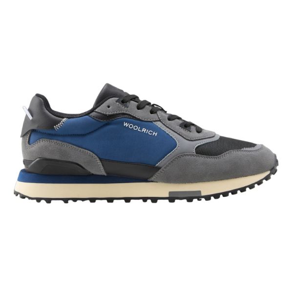 Woolrich Retro Sneaker Grijs/Blauw