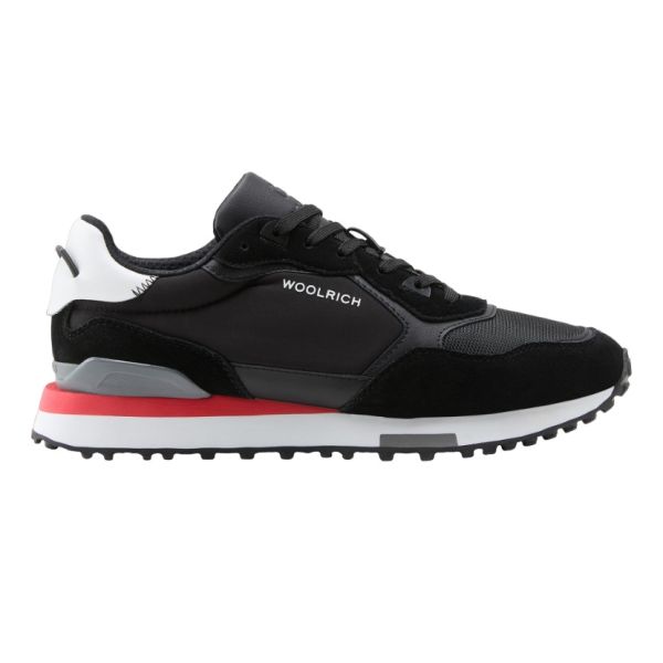 Woolrich Retro Sneaker Zwart
