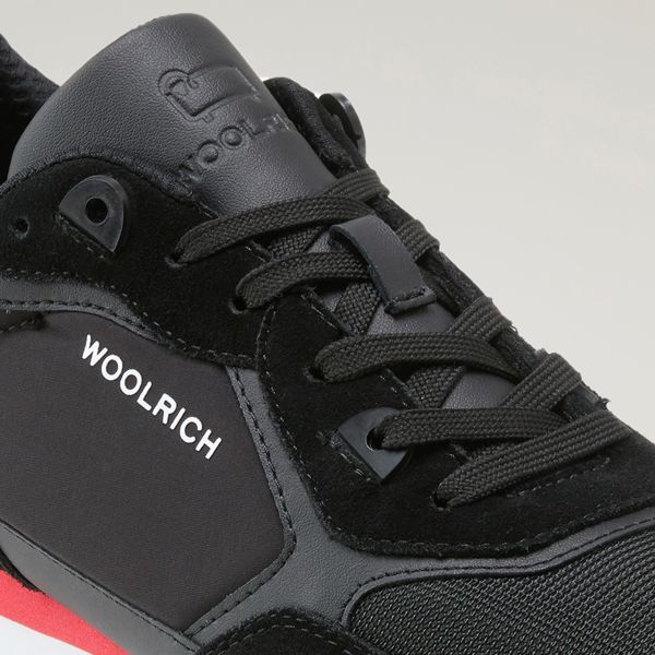 Woolrich Retro Sneaker Zwart