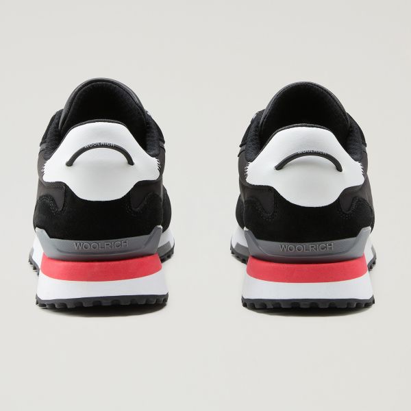 Woolrich Retro Sneaker Zwart