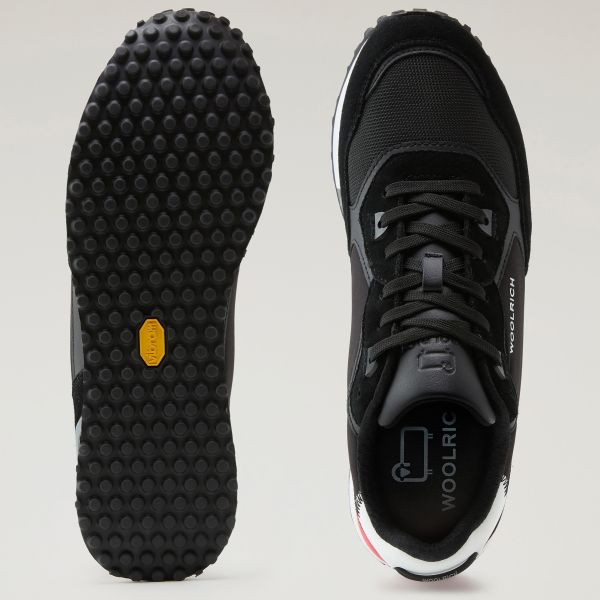 Woolrich Retro Sneaker Zwart