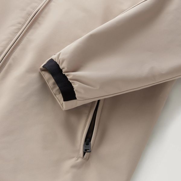 Woolrich Sailing Two Layers Bomber Jack Beige