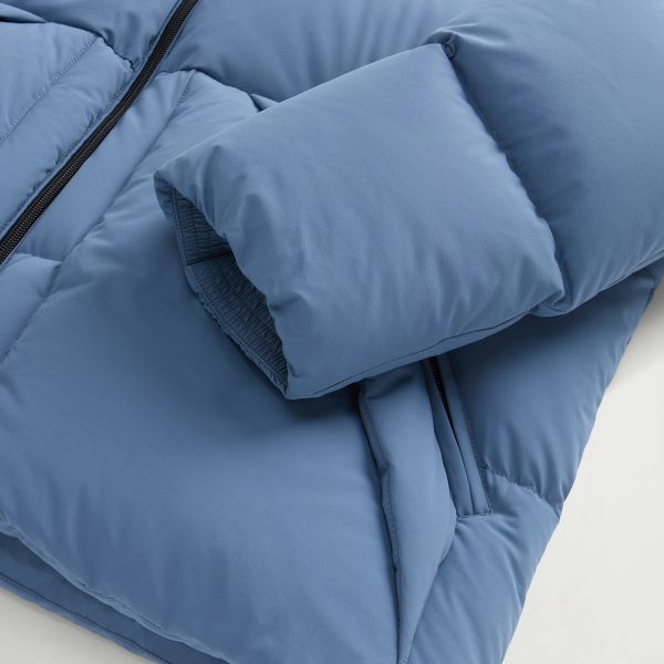 Woolrich Sierra Supreme Down Jas Blauw