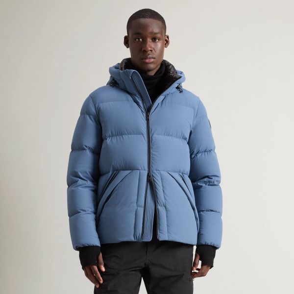Woolrich Sierra Supreme Down Jas Blauw