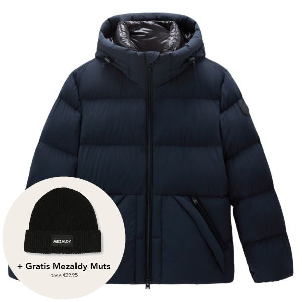 woolrich sierra supreme down jas navy
