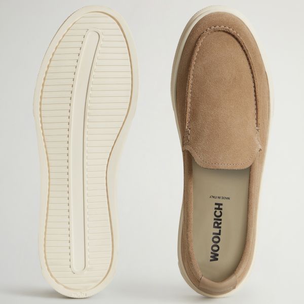 Woolrich Slip On Loafers Beige