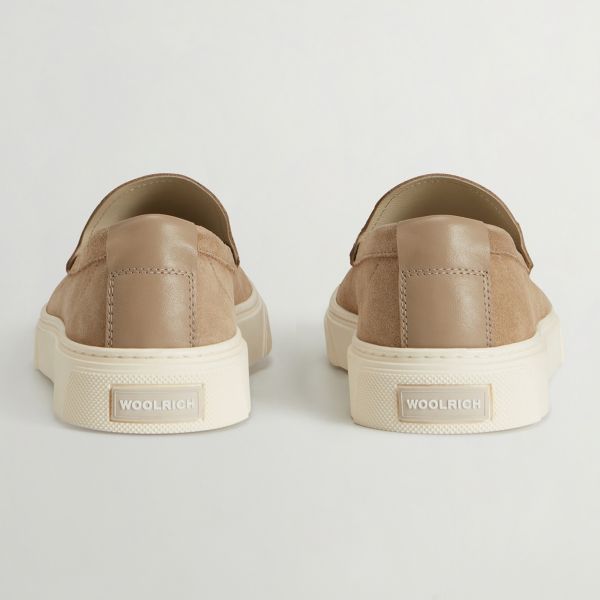 Woolrich Slip On Loafers Beige