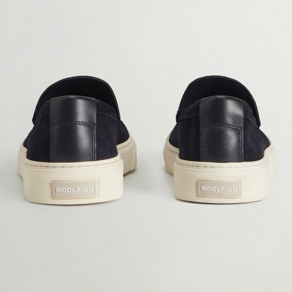 Woolrich Slip On Loafers Navy