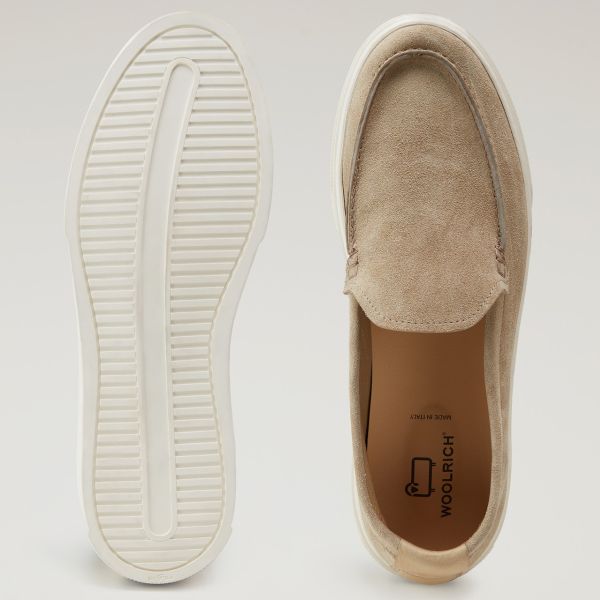 Woolrich Slip On Loafers Beige