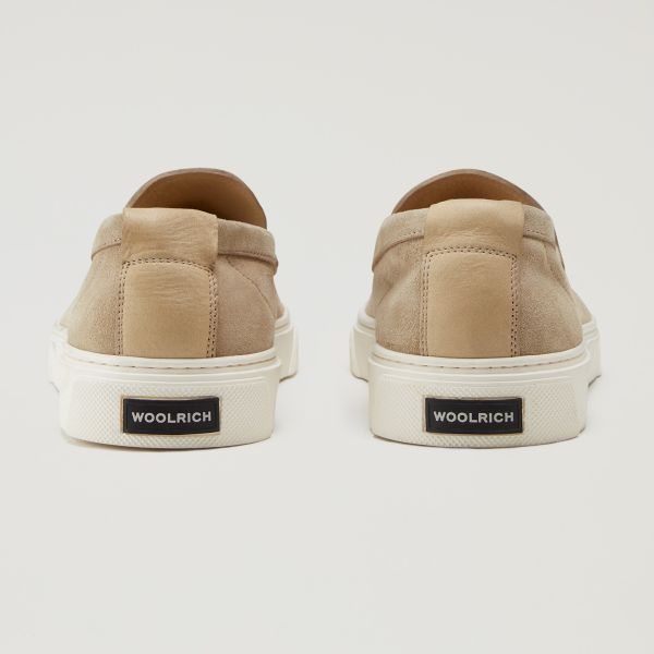 Woolrich Slip On Loafers Beige