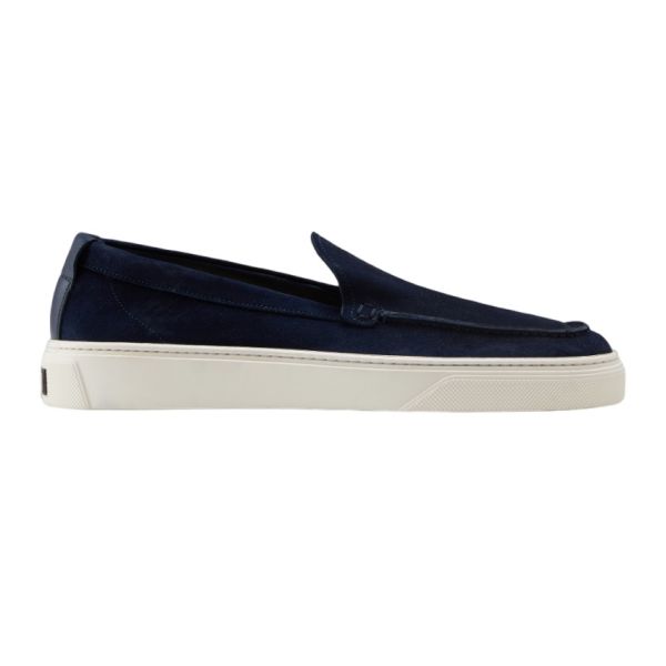 Woolrich Slip On Loafers Blauw