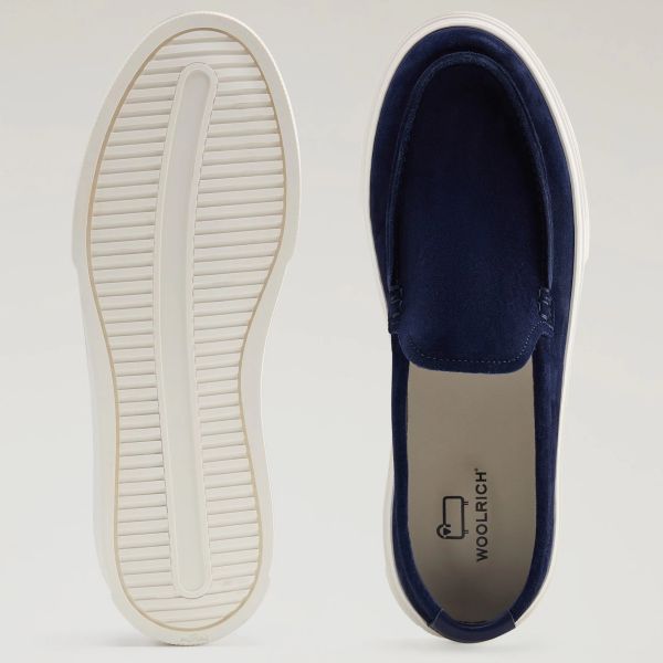 Woolrich Slip On Loafers Navy
