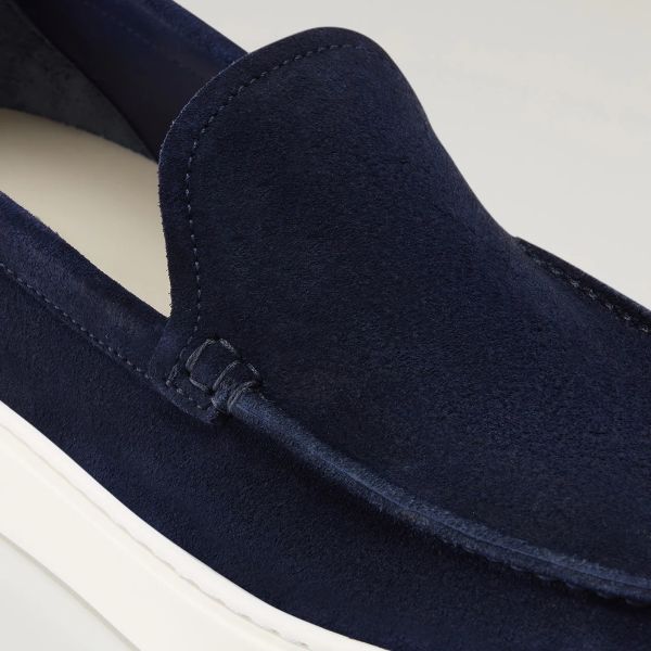 Woolrich Slip On Loafers Navy