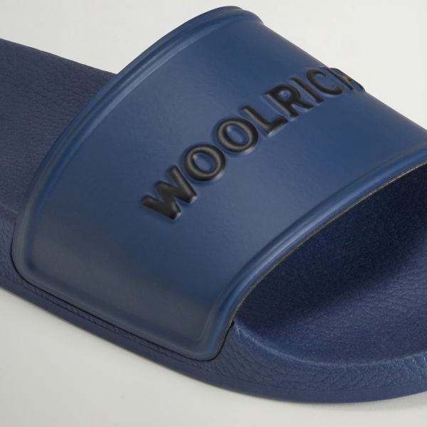 Woolrich Slippers Blauw