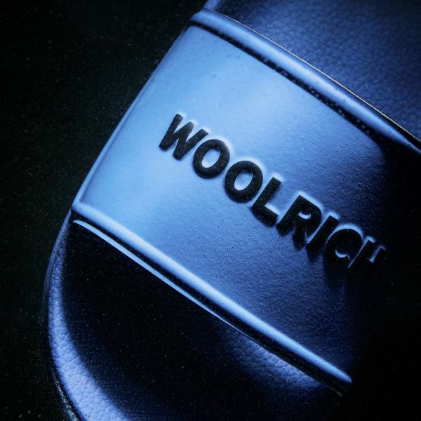 Woolrich Slippers Blauw
