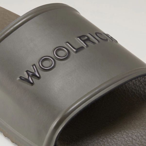 Woolrich Slippers Donker Groen