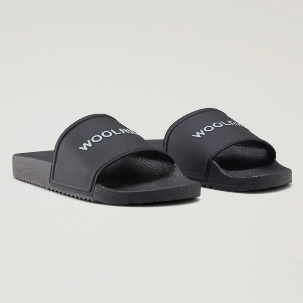 Woolrich Slippers Zwart