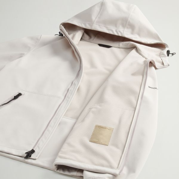 Woolrich Soft Shell Jack Beige