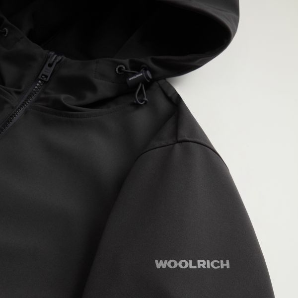 Woolrich Soft Shell Jack Zwart