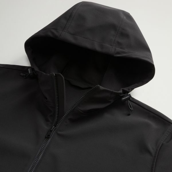 Woolrich Soft Shell Jack Zwart