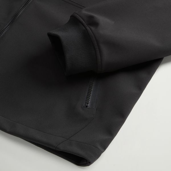 Woolrich Soft Shell Jack Zwart