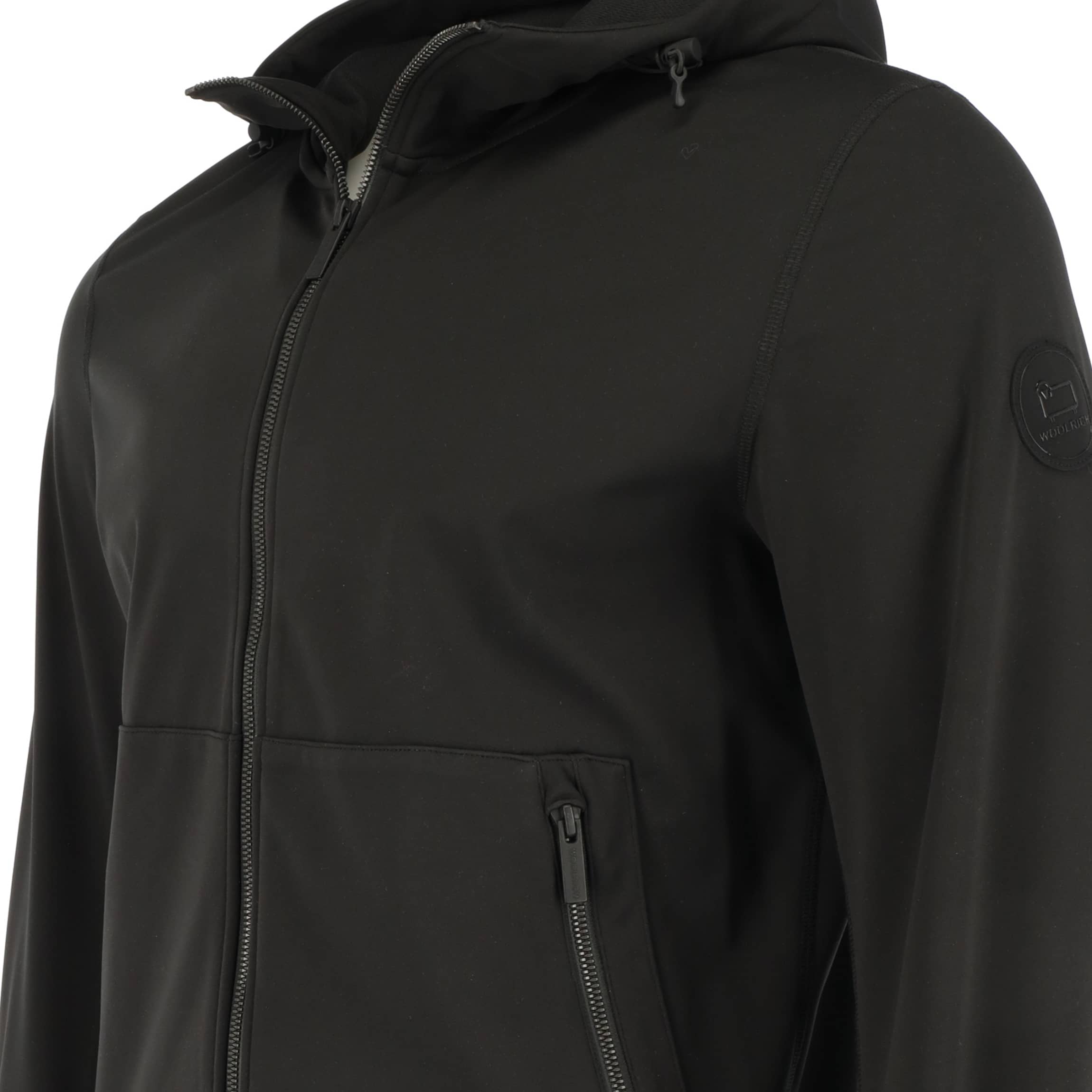 Woolrich Soft Shell Jack Zwart