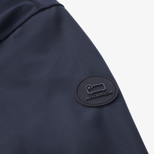 woolrich softshell jas navy