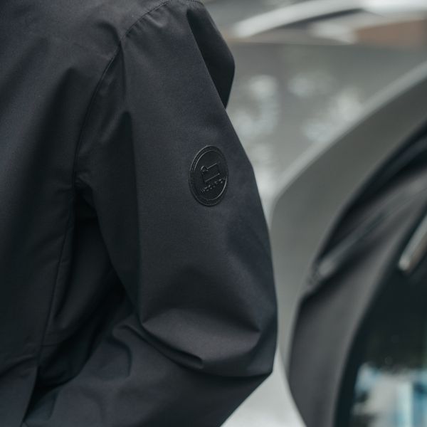 woolrich softshell jas zwart