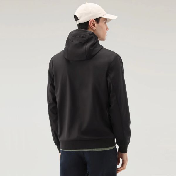 Woolrich Softshell Jas Zwart